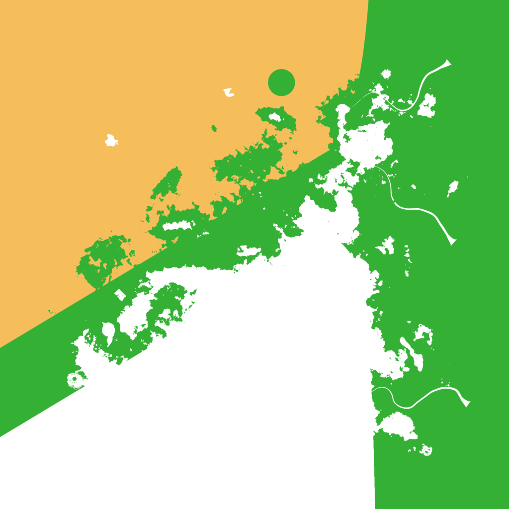 Biome Rust Map: Procedural Map, Size: 5000, Seed: 698593068