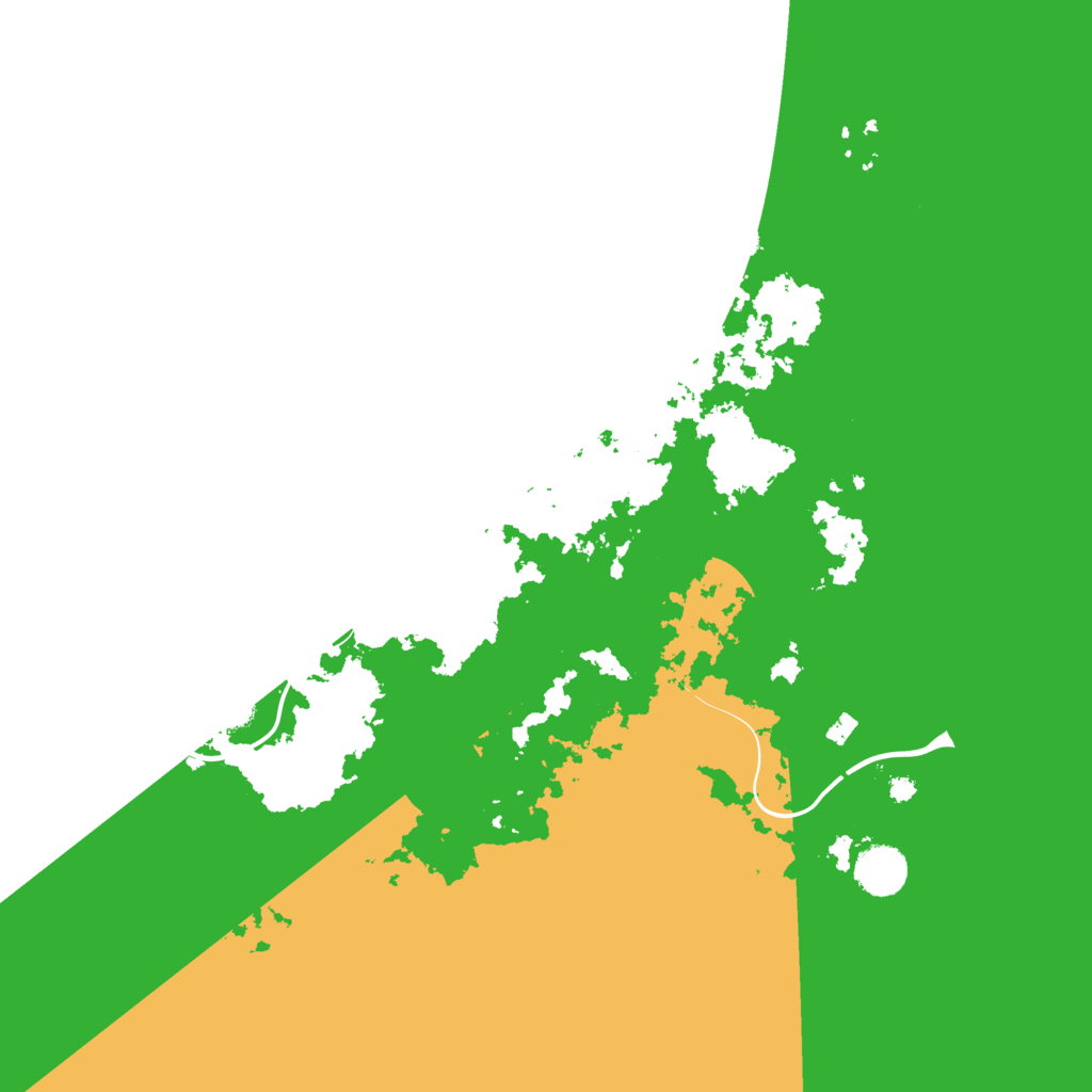 Biome Rust Map: Procedural Map, Size: 3800, Seed: 38755345