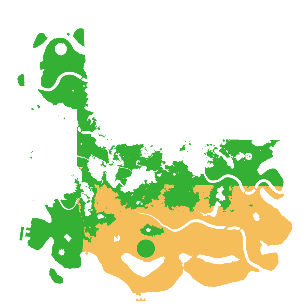 Biome Rust Map: Procedural Map, Size: 4500, Seed: 1644607703