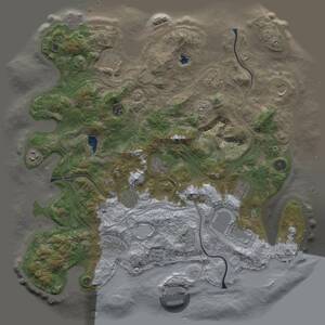 Thumbnail Rust Map: Procedural Map, Size: 4250, Seed: 434256281, 17 Monuments