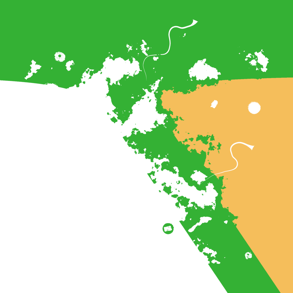 Biome Rust Map: Procedural Map, Size: 4250, Seed: 1281132718