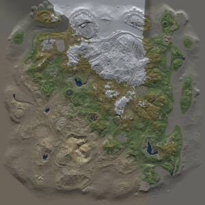 Thumbnail Rust Map: Procedural Map, Size: 4500, Seed: 1558551881, 16 Monuments