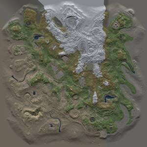 Thumbnail Rust Map: Procedural Map, Size: 4500, Seed: 2111719701, 17 Monuments