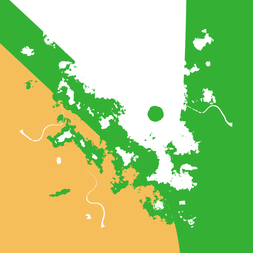 Biome Rust Map: Procedural Map, Size: 4500, Seed: 2111719701