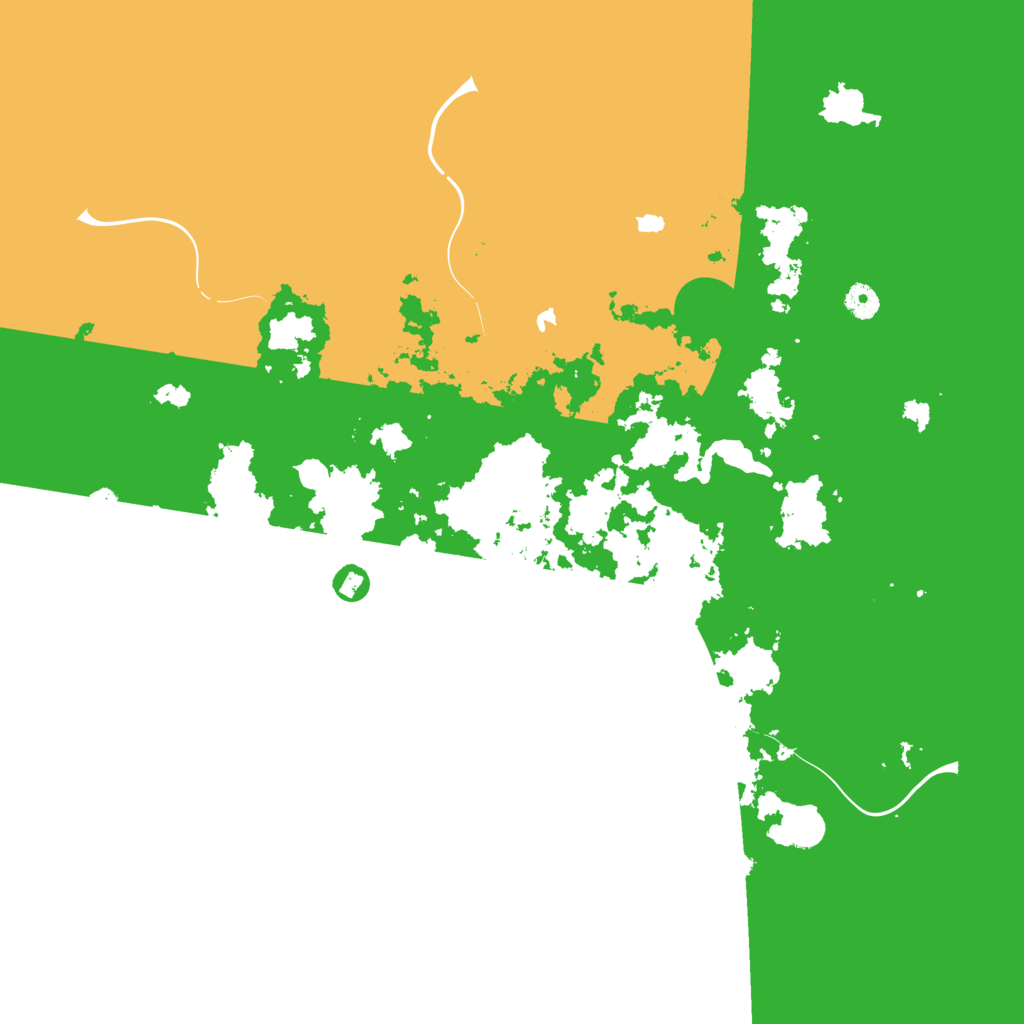 Biome Rust Map: Procedural Map, Size: 4500, Seed: 8281992