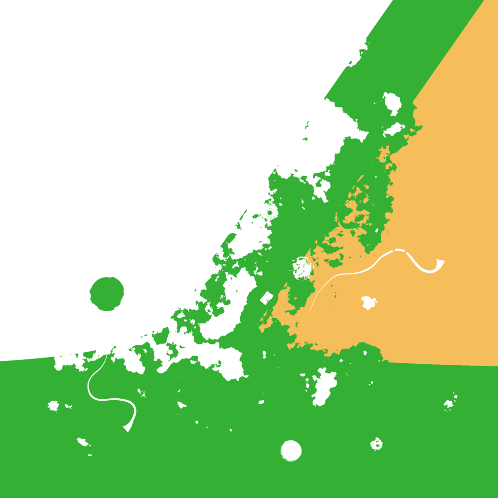 Biome Rust Map: Procedural Map, Size: 4250, Seed: 202700994