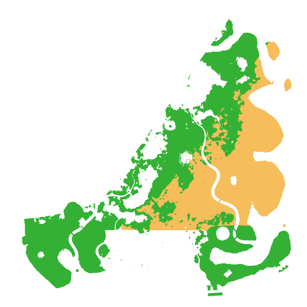 Biome Rust Map: Procedural Map, Size: 4250, Seed: 202700994