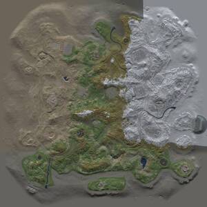 Thumbnail Rust Map: Procedural Map, Size: 4253, Seed: 2077014961, 17 Monuments