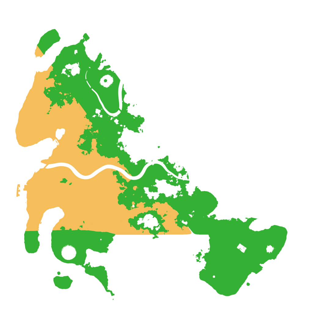 Biome Rust Map: Procedural Map, Size: 3800, Seed: 313942840