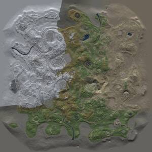 Thumbnail Rust Map: Procedural Map, Size: 4250, Seed: 764476671, 15 Monuments