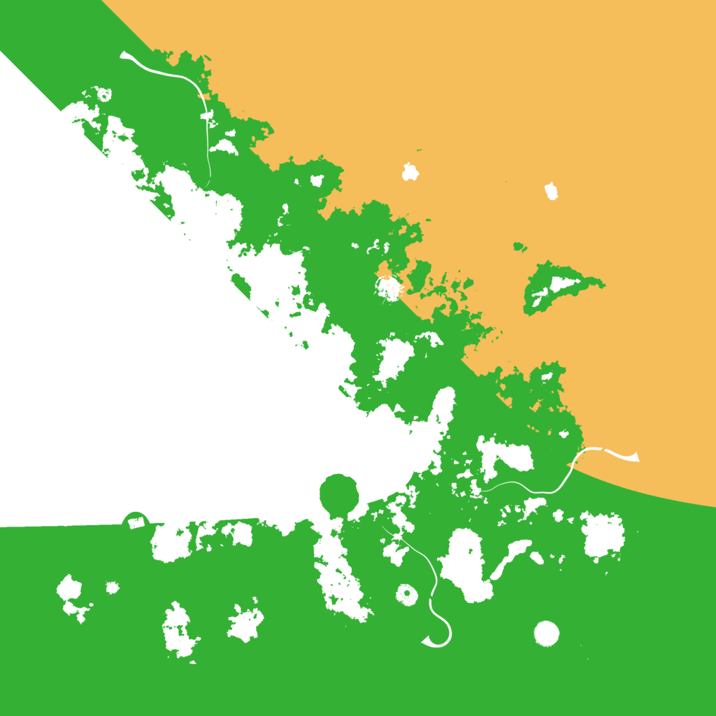 Biome Rust Map: Procedural Map, Size: 5000, Seed: 1138907220