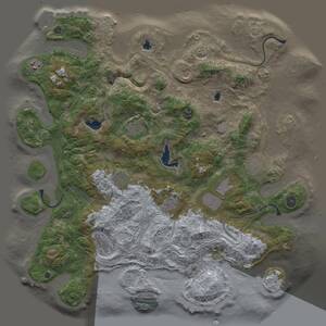 Thumbnail Rust Map: Procedural Map, Size: 4500, Seed: 24103, 16 Monuments