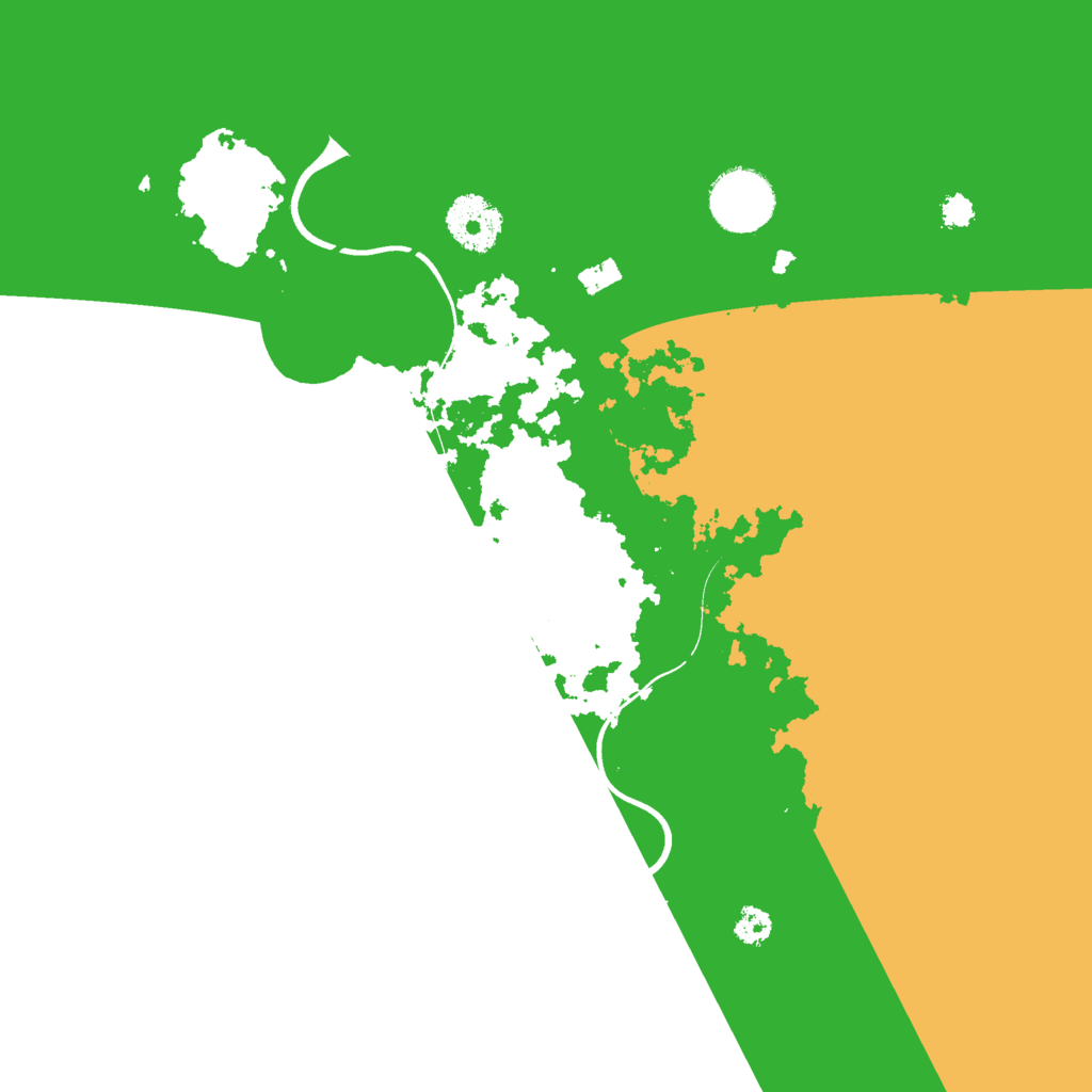 Biome Rust Map: Procedural Map, Size: 3000, Seed: 80202509