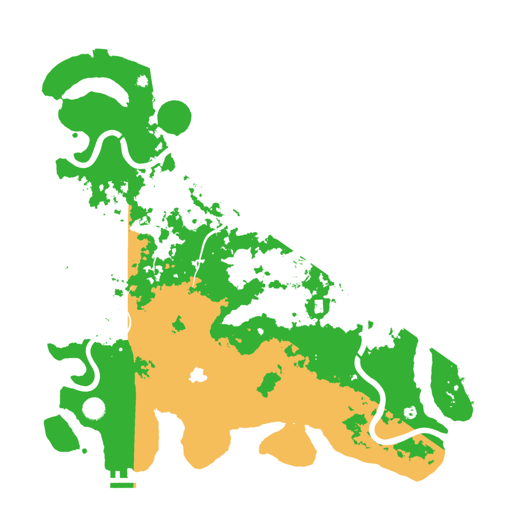 Biome Rust Map: Procedural Map, Size: 4000, Seed: 437397632