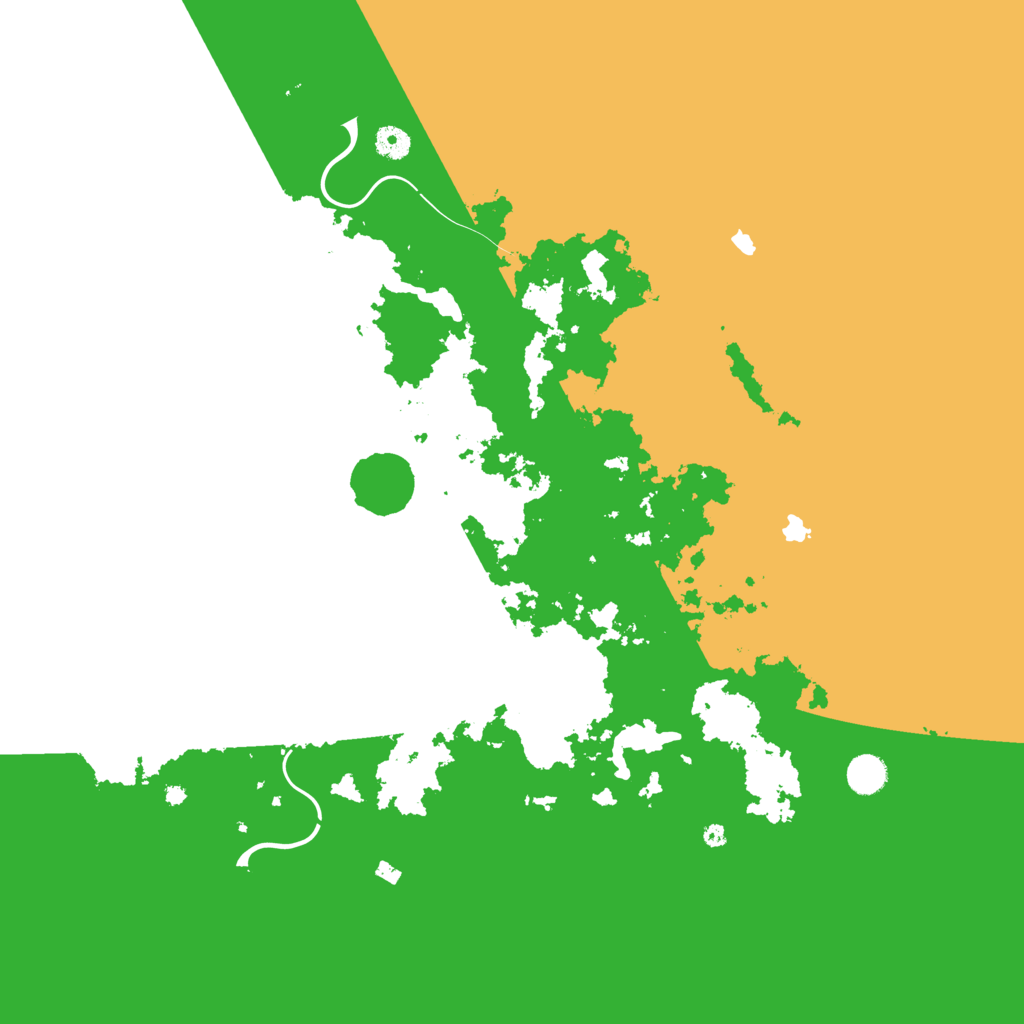 Biome Rust Map: Procedural Map, Size: 4500, Seed: 33362711