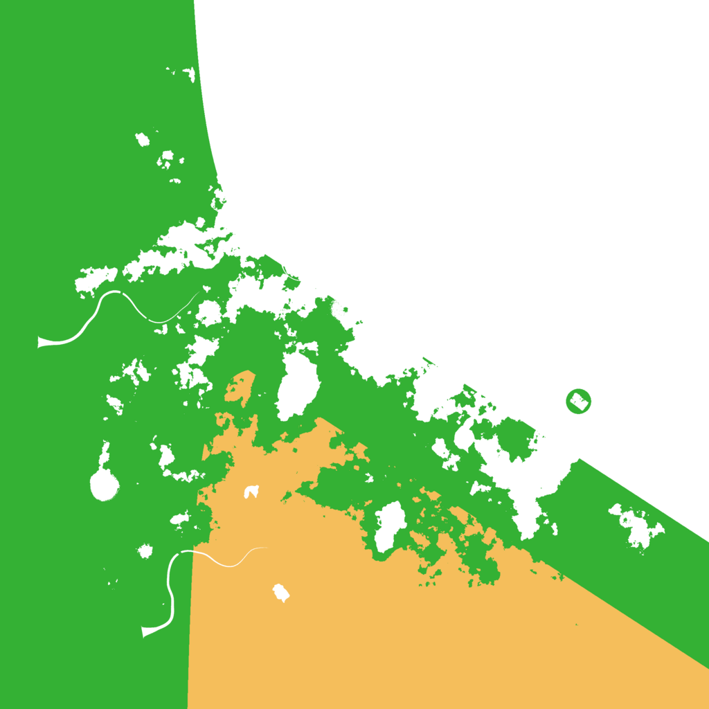 Biome Rust Map: Procedural Map, Size: 4500, Seed: 1282154375
