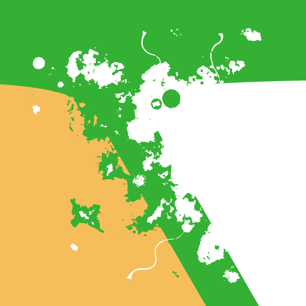 Biome Rust Map: Procedural Map, Size: 4500, Seed: 2087820874