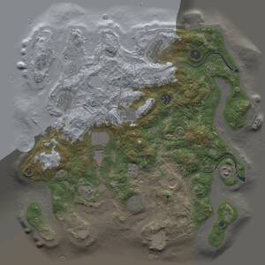 Thumbnail Rust Map: Procedural Map, Size: 3800, Seed: 456456, 15 Monuments