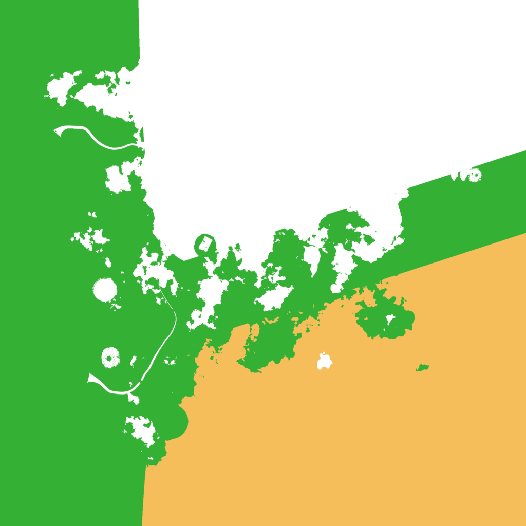 Biome Rust Map: Procedural Map, Size: 4000, Seed: 1337223