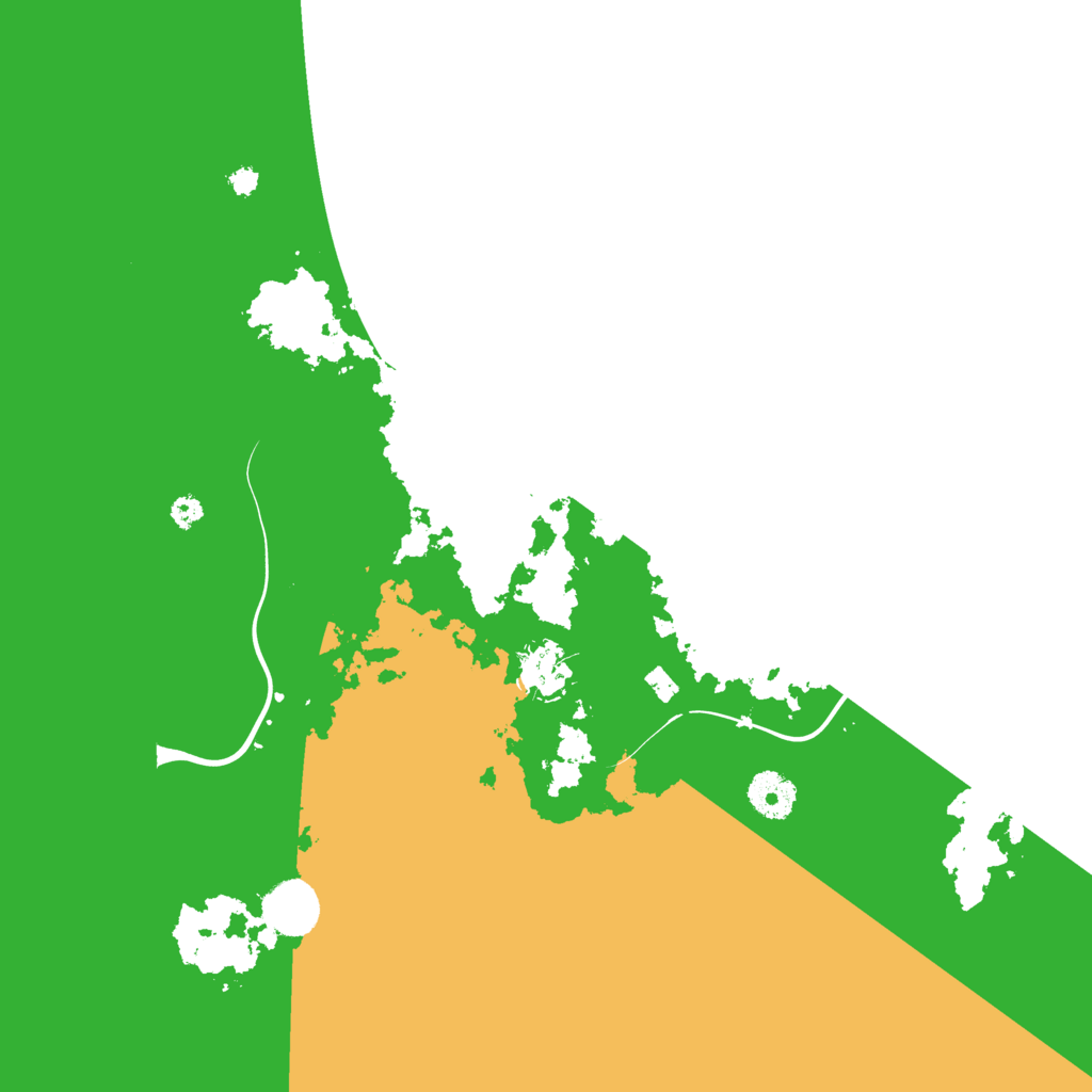 Biome Rust Map: Procedural Map, Size: 3500, Seed: 733407008