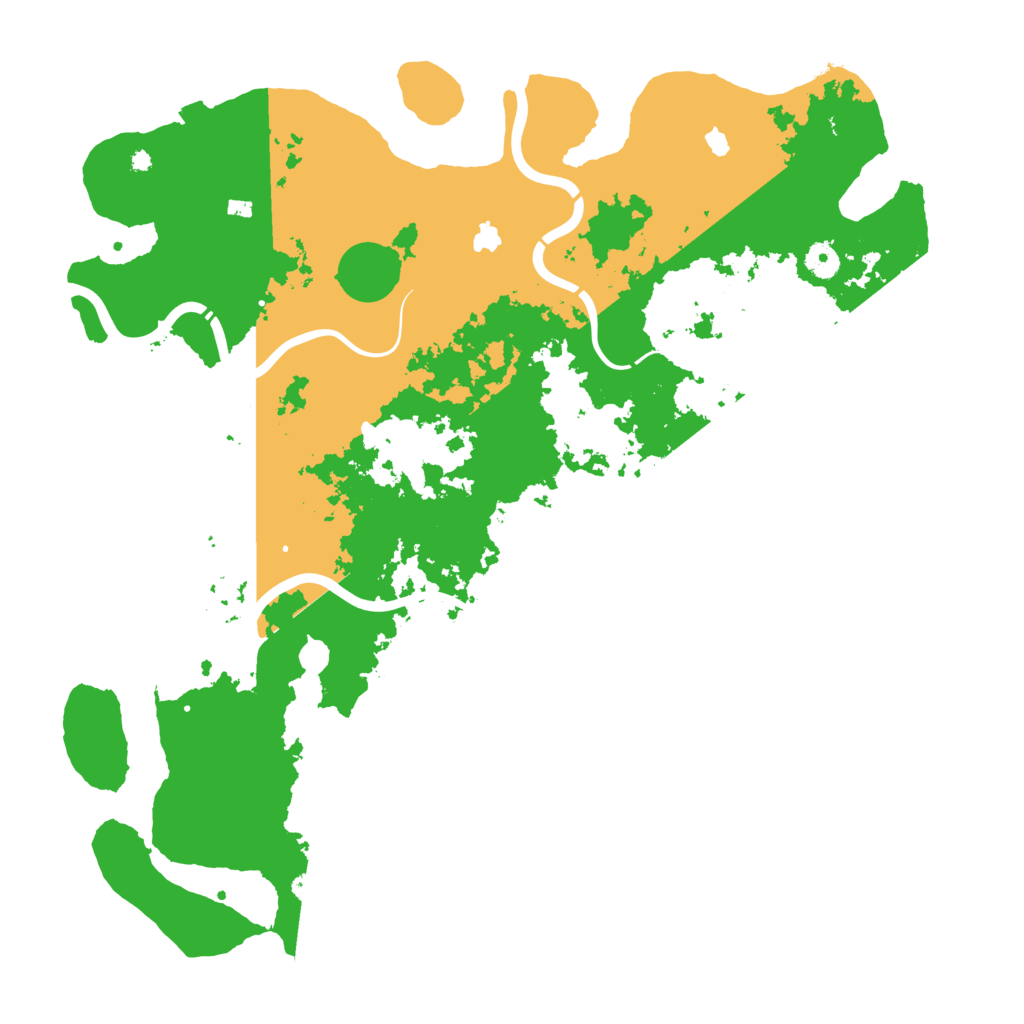 Biome Rust Map: Procedural Map, Size: 4500, Seed: 1498152153