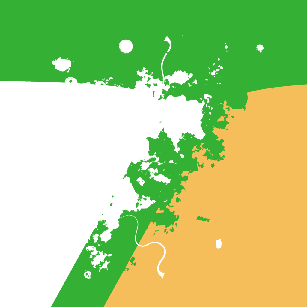 Biome Rust Map: Procedural Map, Size: 4000, Seed: 1258343502