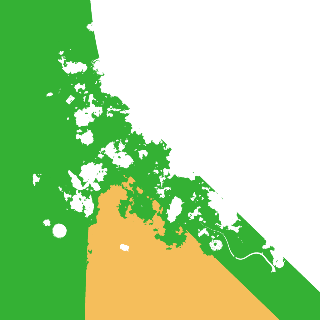 Biome Rust Map: Procedural Map, Size: 4000, Seed: 694207