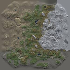 Thumbnail Rust Map: Procedural Map, Size: 5000, Seed: 1671594584, 17 Monuments