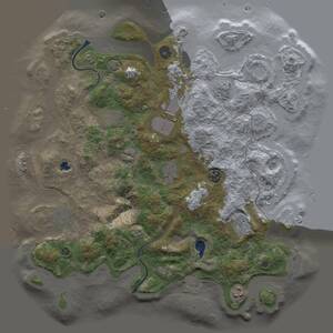 Thumbnail Rust Map: Procedural Map, Size: 4000, Seed: 1506879142, 15 Monuments