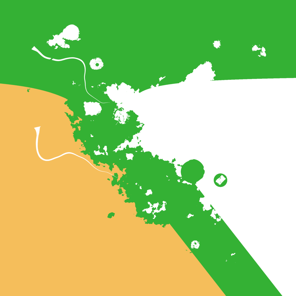 Biome Rust Map: Procedural Map, Size: 3500, Seed: 1704726856