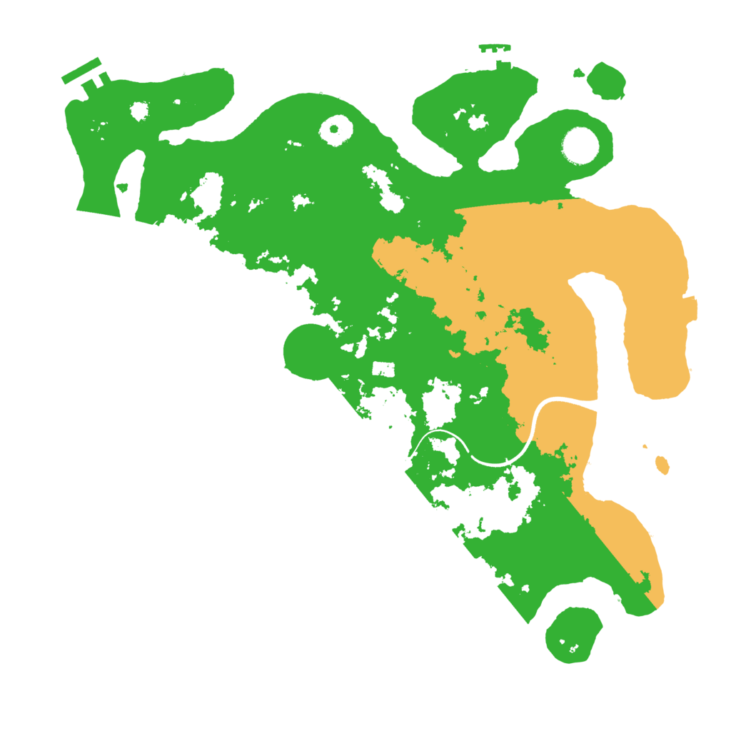 Biome Rust Map: Procedural Map, Size: 3500, Seed: 1082147389