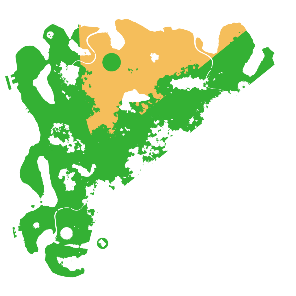 Biome Rust Map: Procedural Map, Size: 4250, Seed: 1016510880