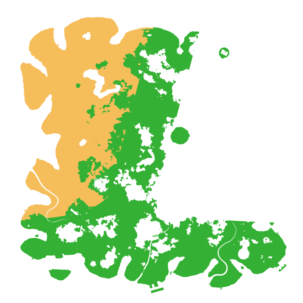 Biome Rust Map: Procedural Map, Size: 4750, Seed: 5100324