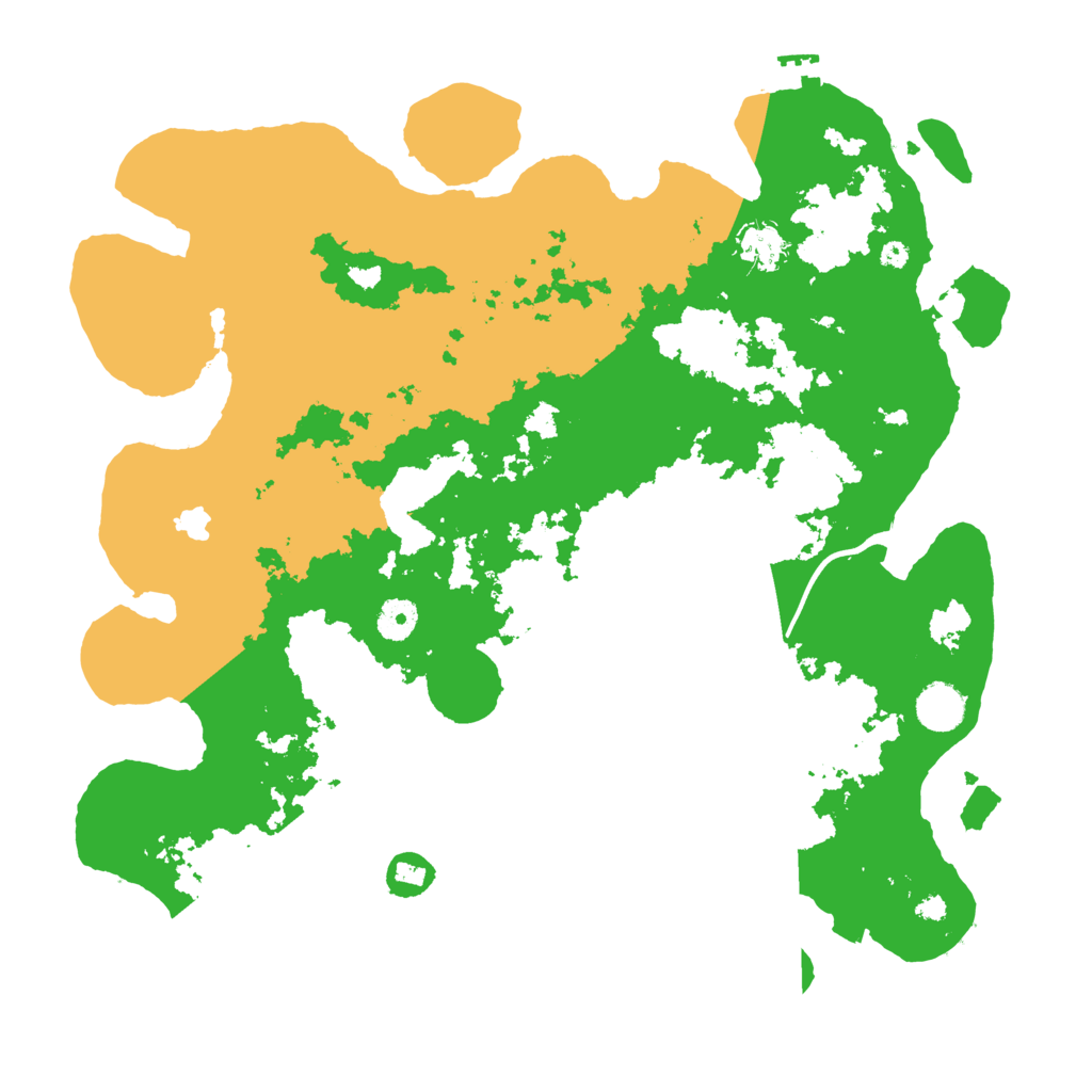 Biome Rust Map: Procedural Map, Size: 4000, Seed: 1141950087