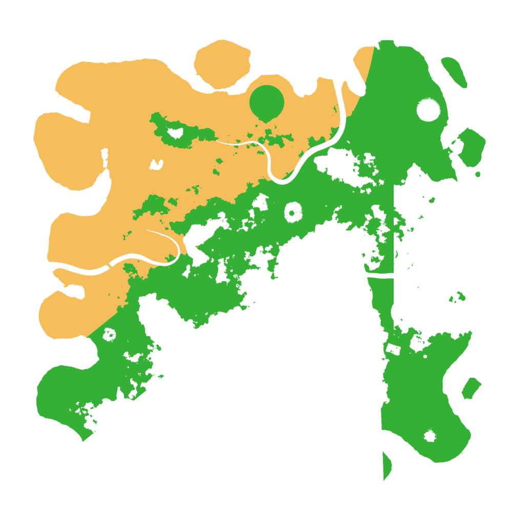 Biome Rust Map: Procedural Map, Size: 4000, Seed: 1141950087