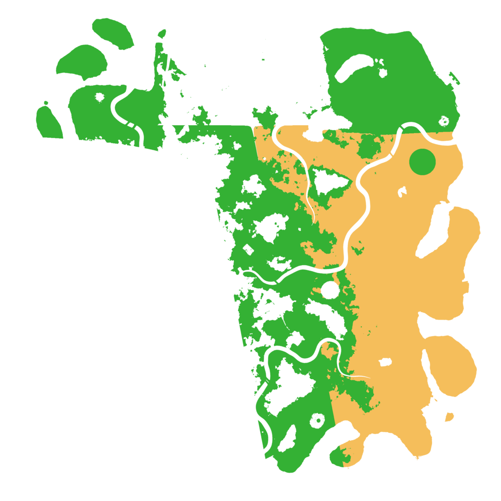 Biome Rust Map: Procedural Map, Size: 5000, Seed: 1743347121
