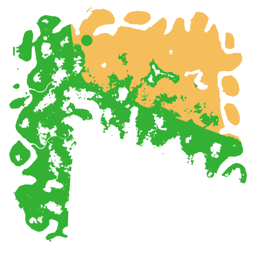 Biome Rust Map: Procedural Map, Size: 6000, Seed: 657778608