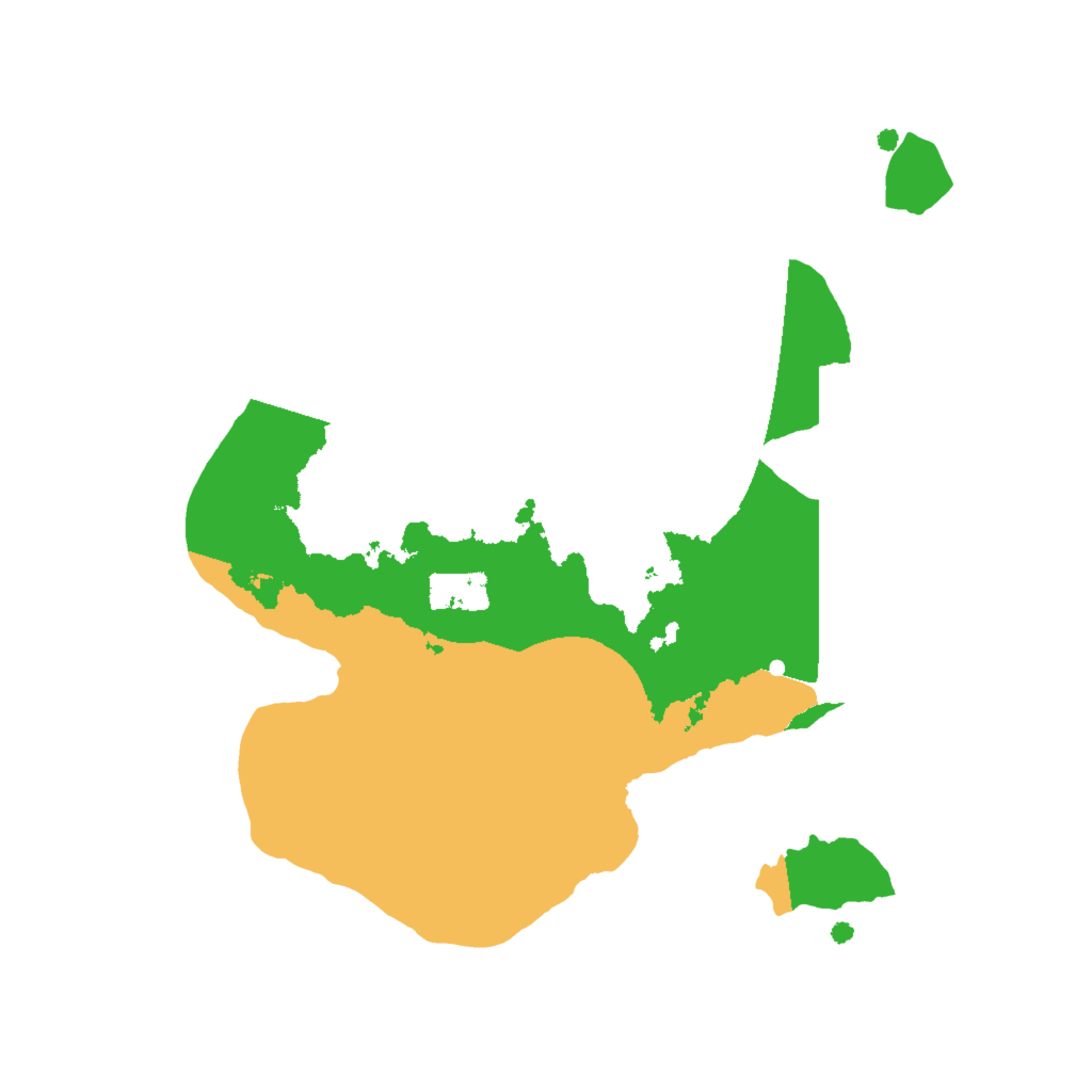 Biome Rust Map: Procedural Map, Size: 2000, Seed: 1516179583