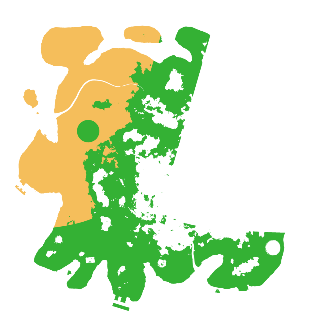 Biome Rust Map: Procedural Map, Size: 3750, Seed: 13976953