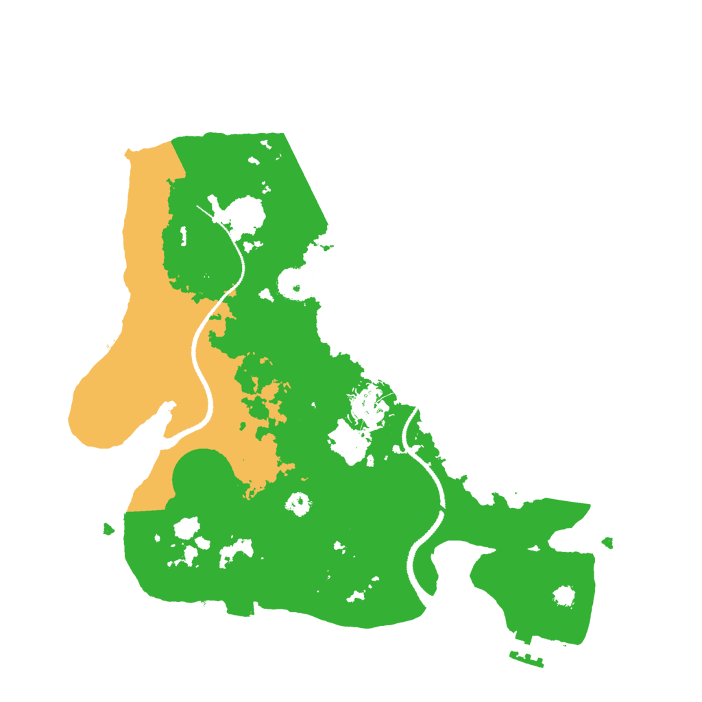 Biome Rust Map: Procedural Map, Size: 3000, Seed: 19776