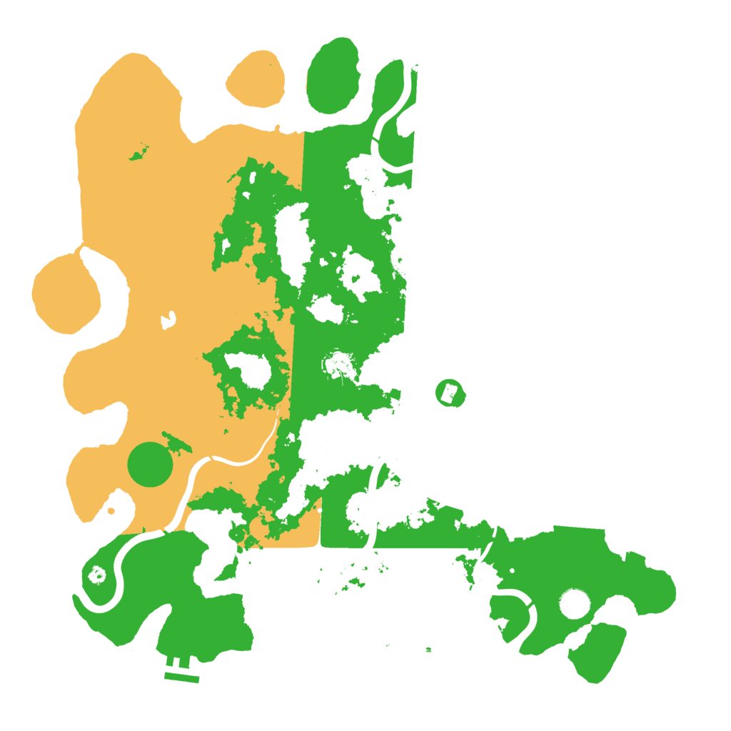 Biome Rust Map: Procedural Map, Size: 4250, Seed: 667889483