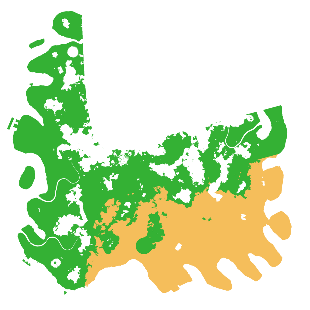 Biome Rust Map: Procedural Map, Size: 5000, Seed: 1978102048