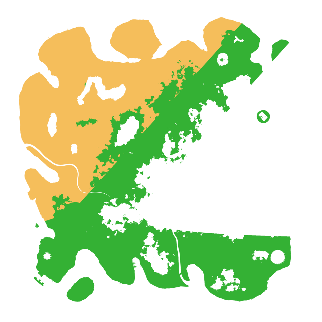 Biome Rust Map: Procedural Map, Size: 4000, Seed: 1423905893