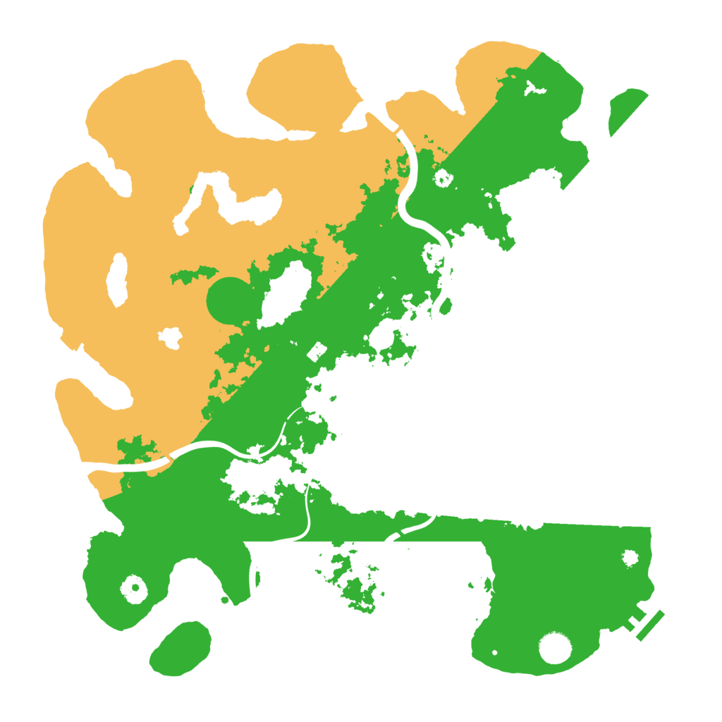Biome Rust Map: Procedural Map, Size: 4000, Seed: 1423905893
