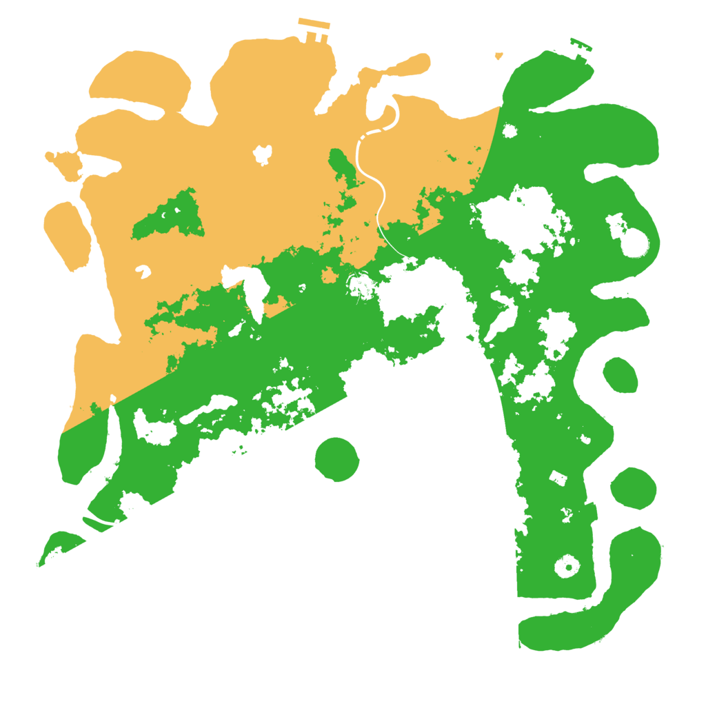 Biome Rust Map: Procedural Map, Size: 4500, Seed: 1356845269