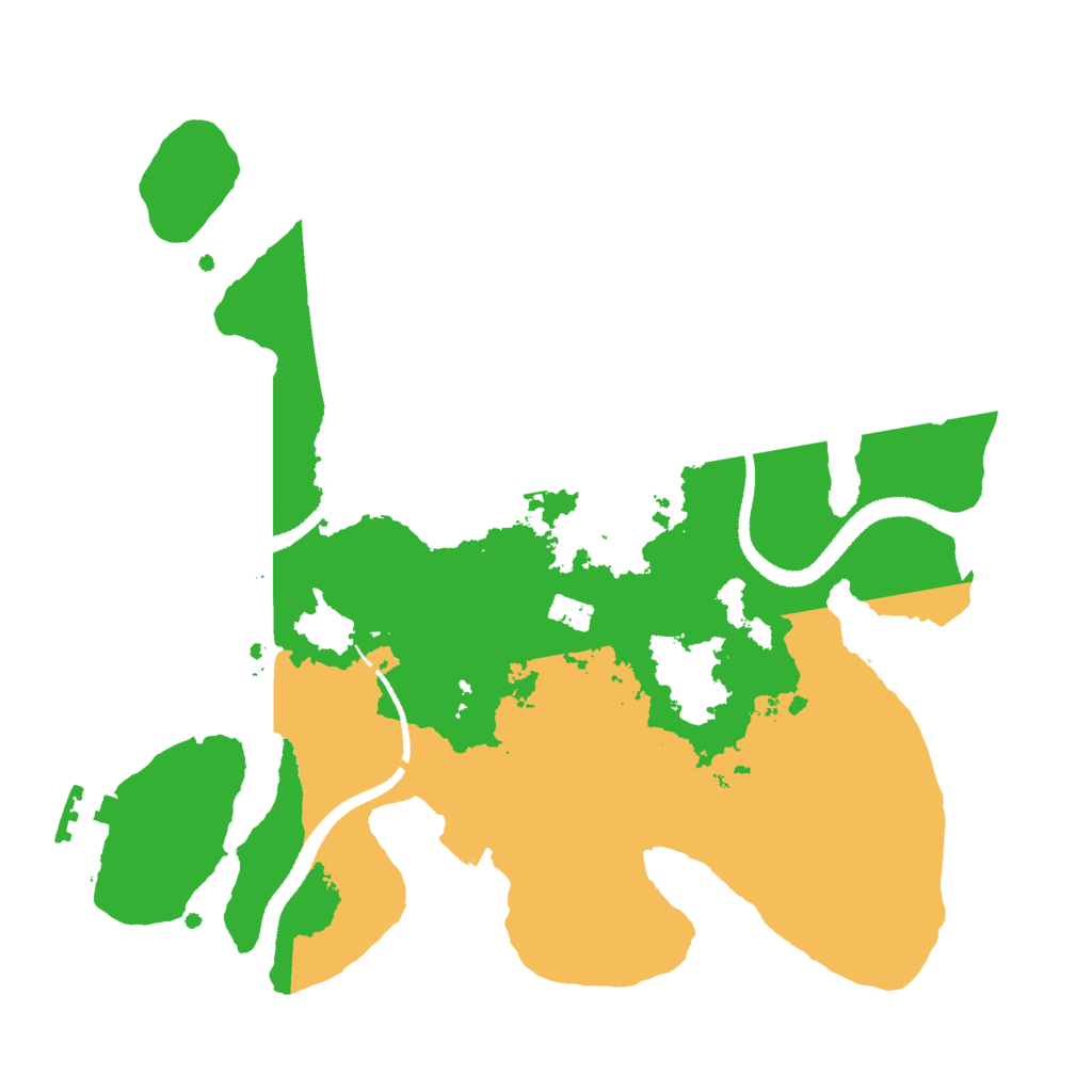 Biome Rust Map: Procedural Map, Size: 2750, Seed: 935281