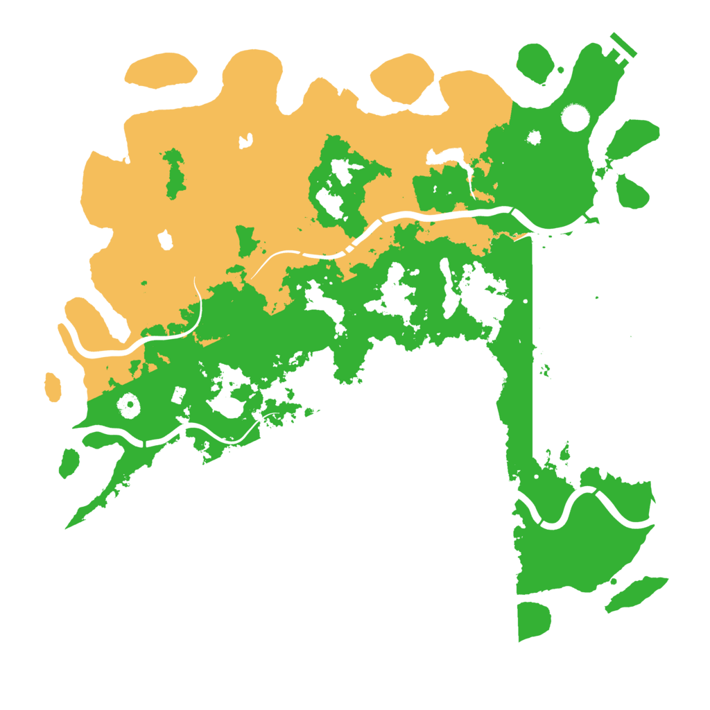 Biome Rust Map: Procedural Map, Size: 4500, Seed: 1106158399