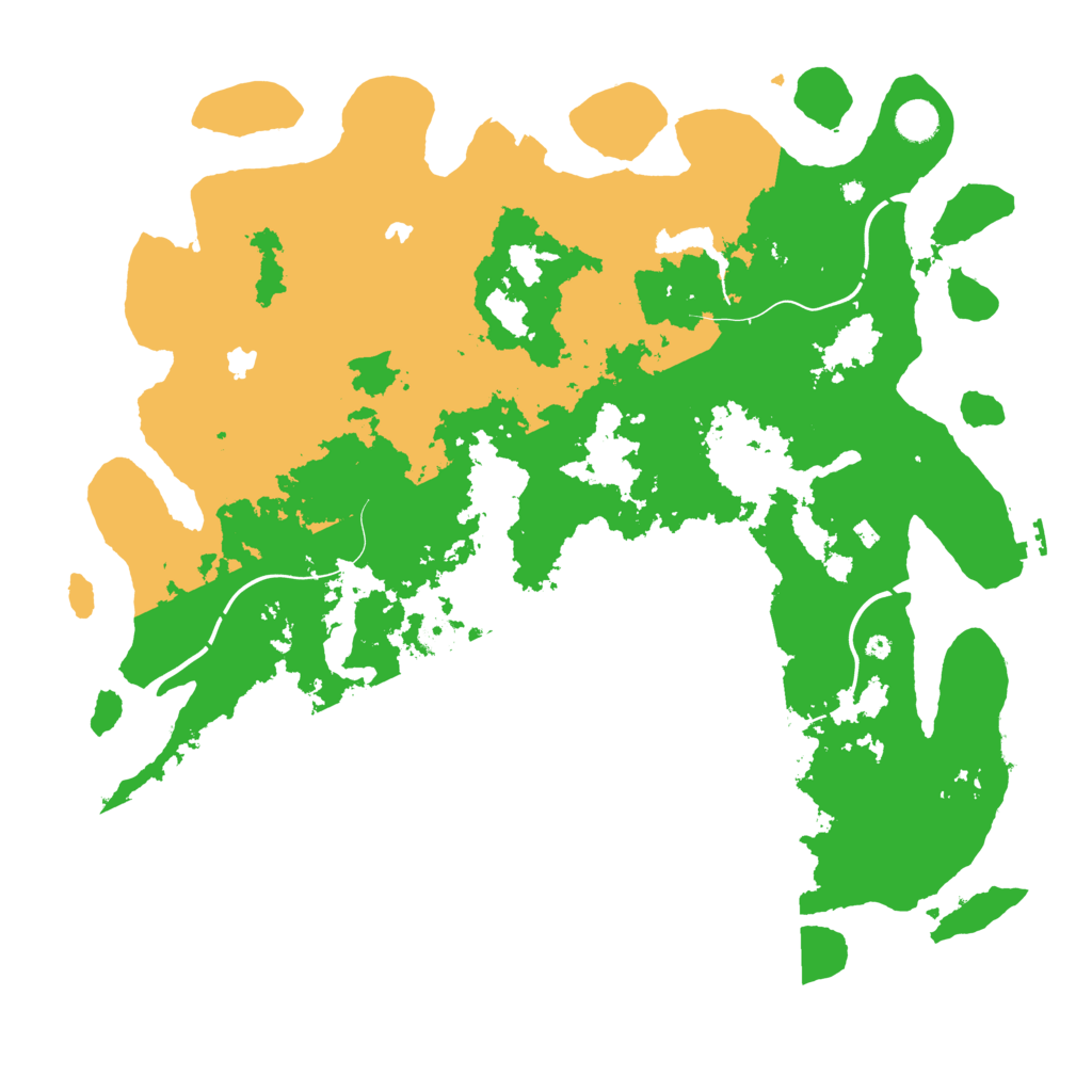 Biome Rust Map: Procedural Map, Size: 4500, Seed: 1106158399