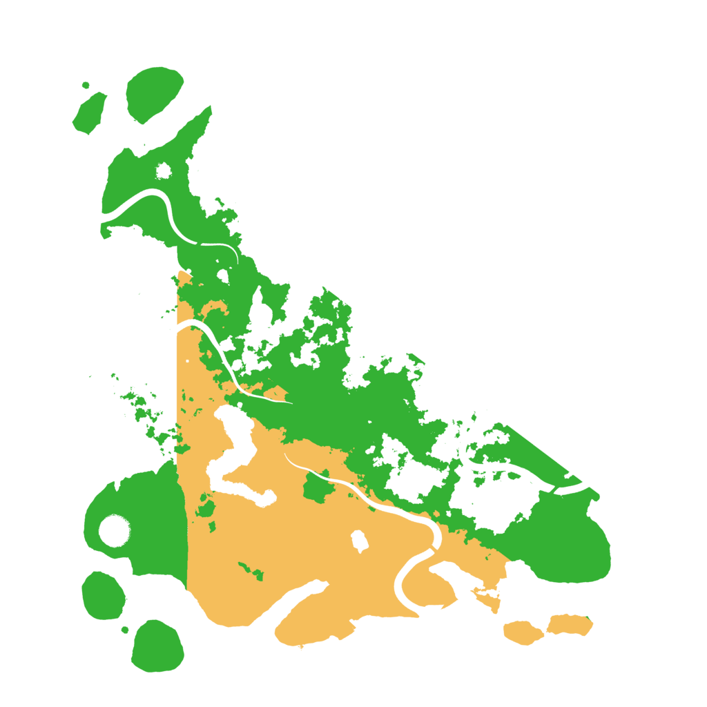 Biome Rust Map: Procedural Map, Size: 4000, Seed: 485854614