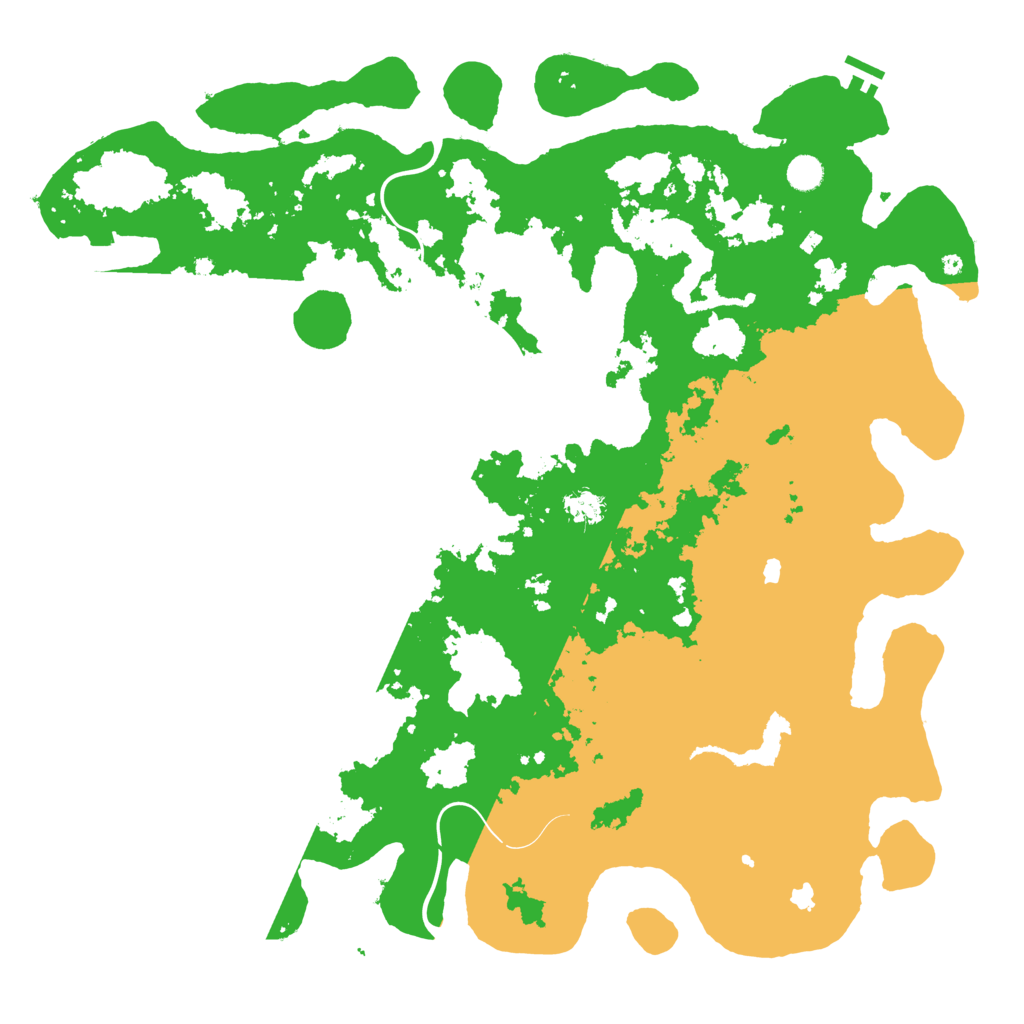 Biome Rust Map: Procedural Map, Size: 5000, Seed: 1785102341